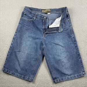 Southpole Sp3000- Technology Denim Shorts Men's 36 Blue Medium Wash Y2K Baggy
